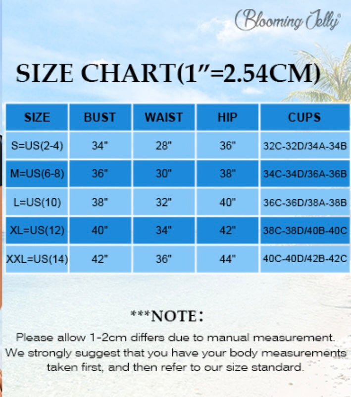 Retail Le$$-blooming-jelly-size-chart