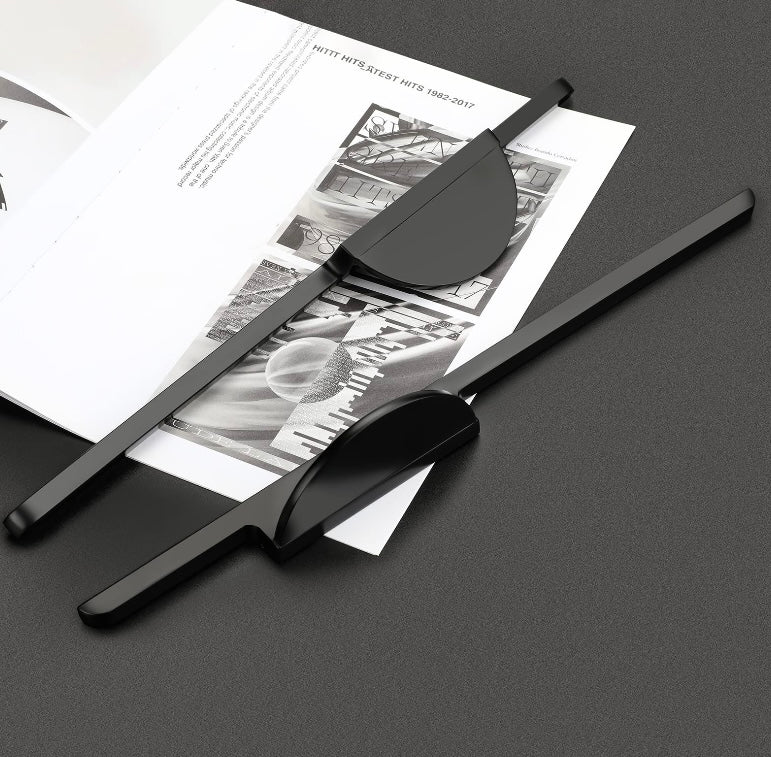 Black Semicircle Cabinet Pulls