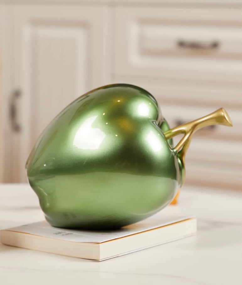Green Apple Statue