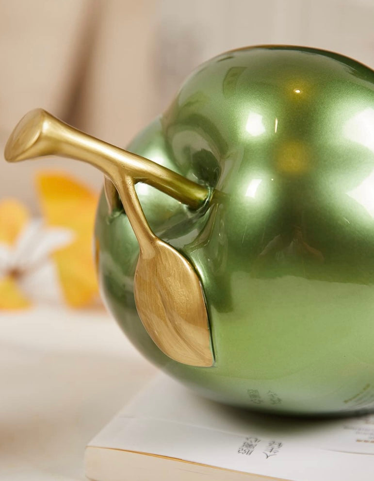 Green Apple Statue