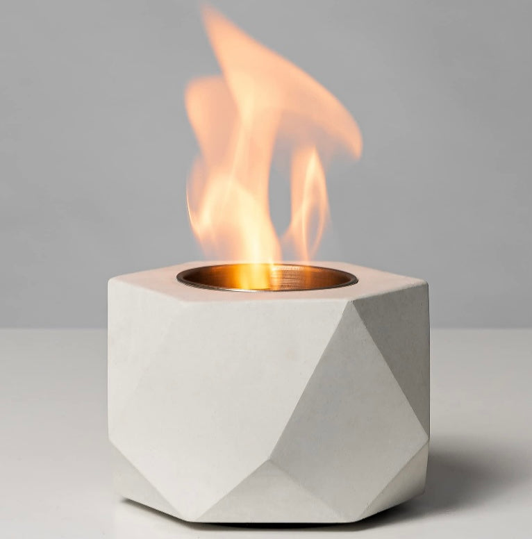 Retail Le$$ - Gray tabletop fire pit bowl