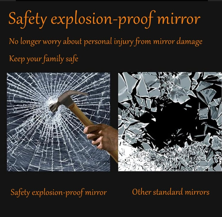 Oval Beveled Edge Wall Mirror