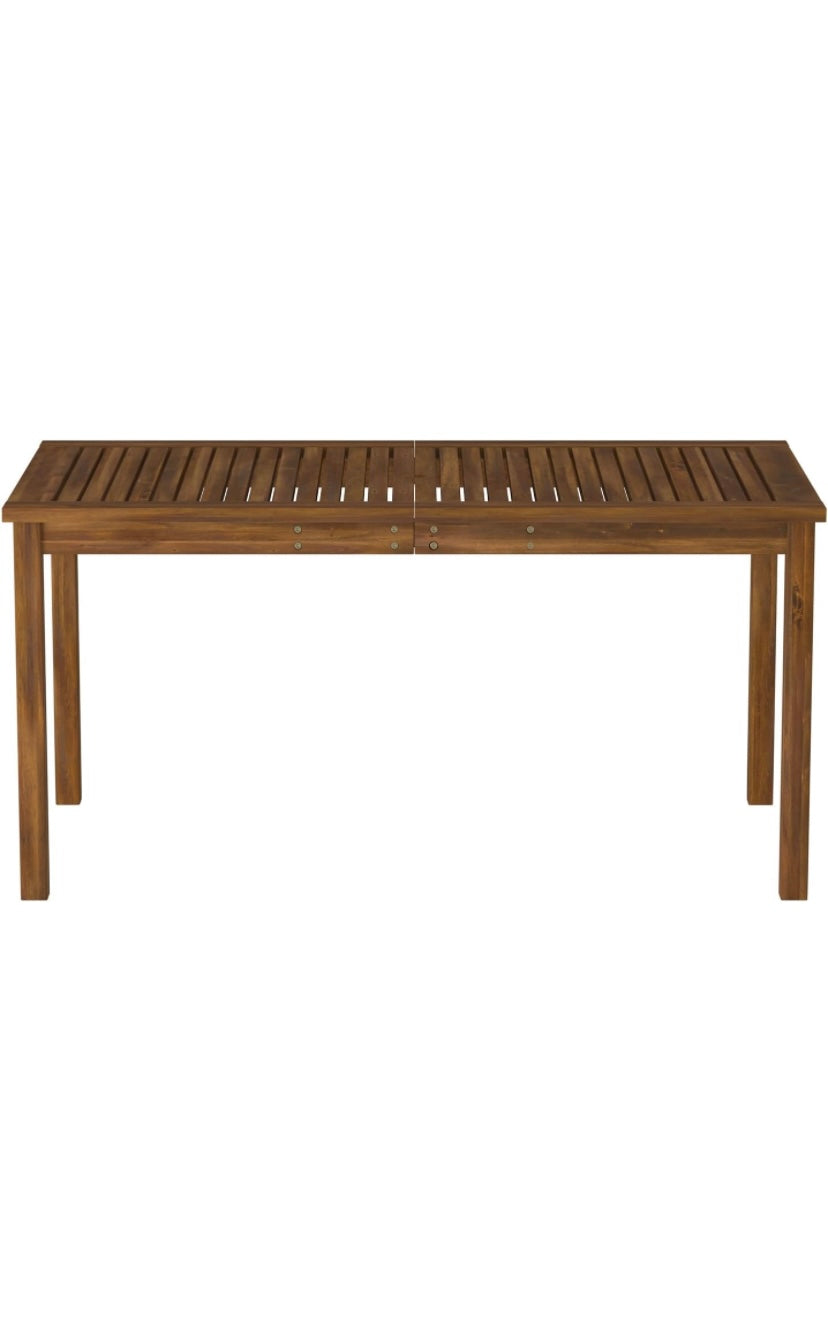 Retail Le$$ - Acacia wood outdoor dining table