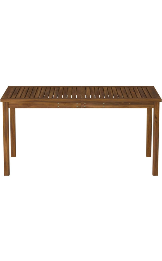 Retail Le$$ - Acacia wood outdoor dining table
