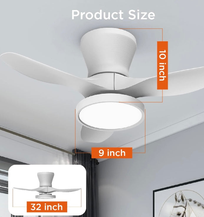 32" Ceiling Fan w/remote
