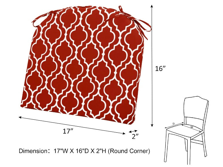 Retail Le$$ - Red White seat cushion set