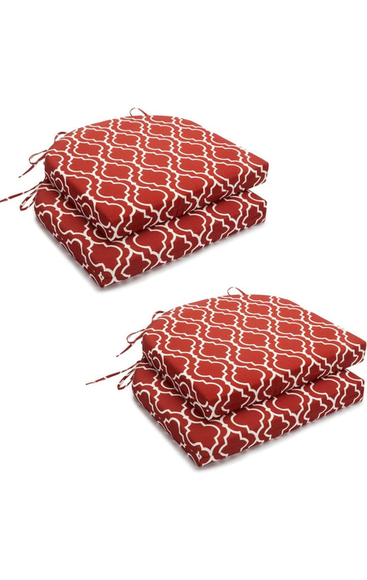 Retail Le$$ - Red White seat cushion set