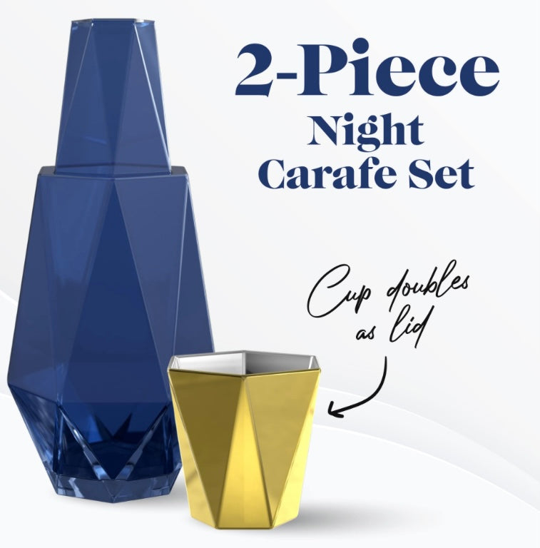 Diamond Cut Water Carafe