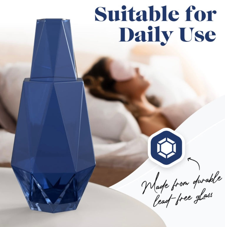 Diamond Cut Water Carafe