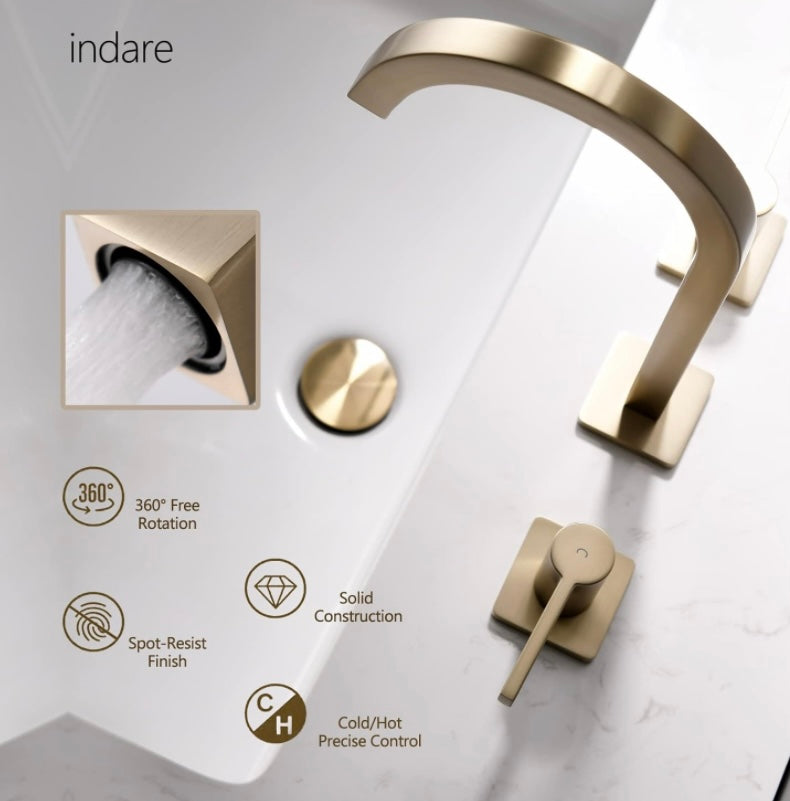 Retail Le$$ - Polished Brass bathroom faucet