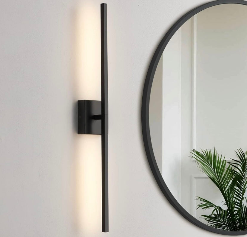Matte Black Wall Sconce