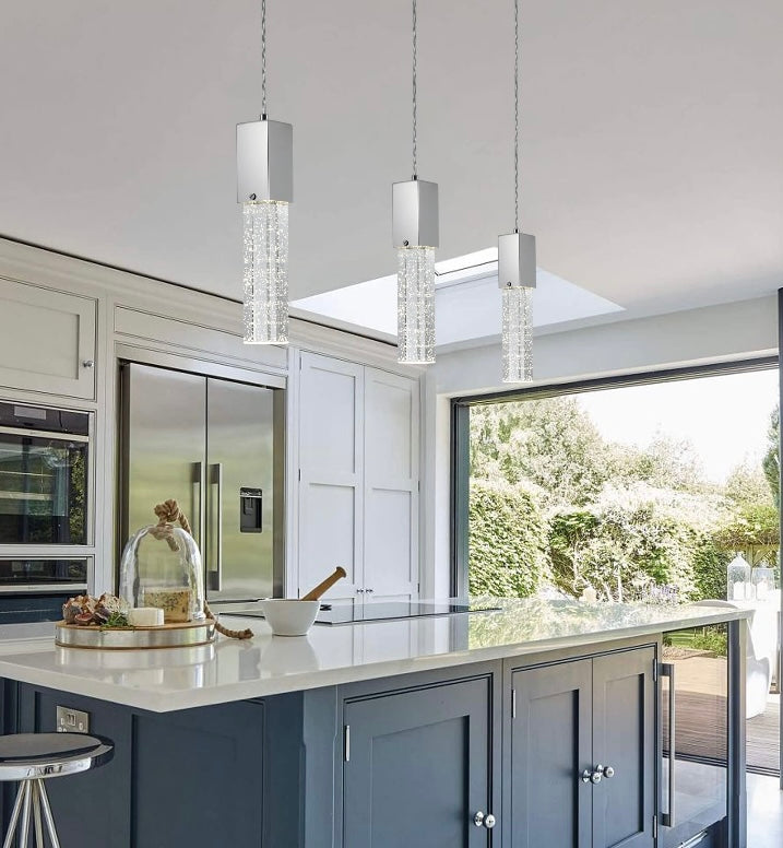 Retail Le$$-Silver-bubble-pendant-light