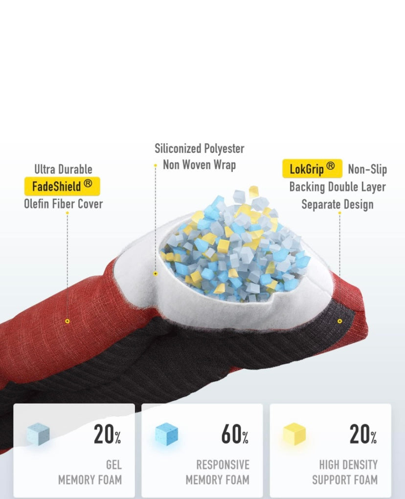 Retail Le$$ - Heather chestnut bench cushion