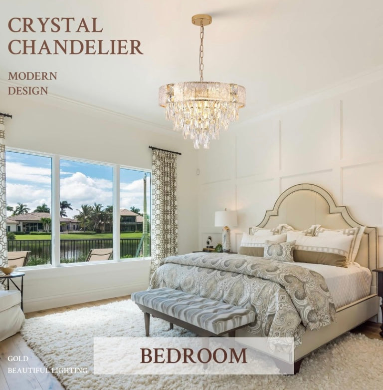 Retail Le$$-Gold-crystal-chandelier