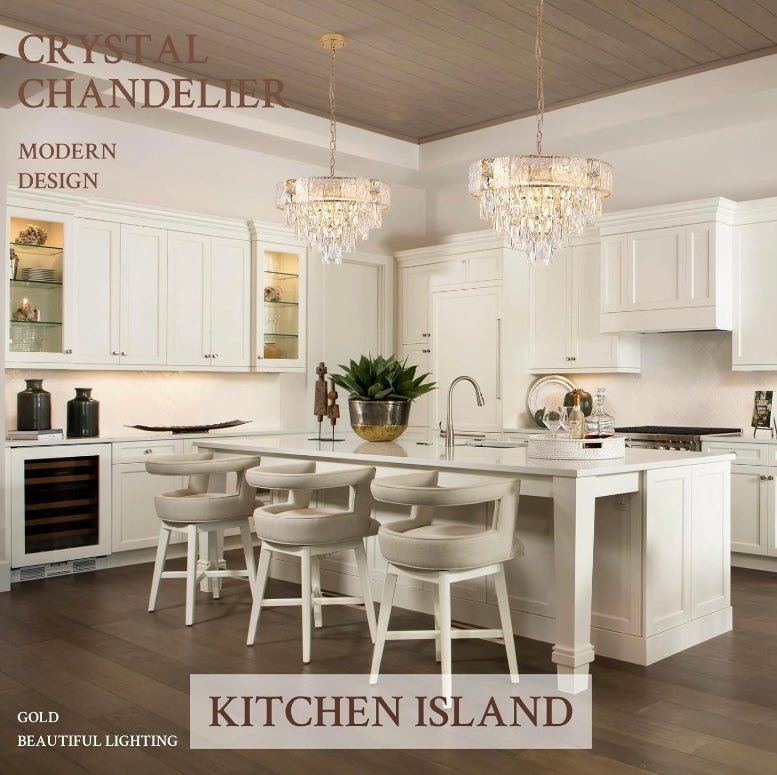 Retail Le$$-Gold-crystal-chandelier