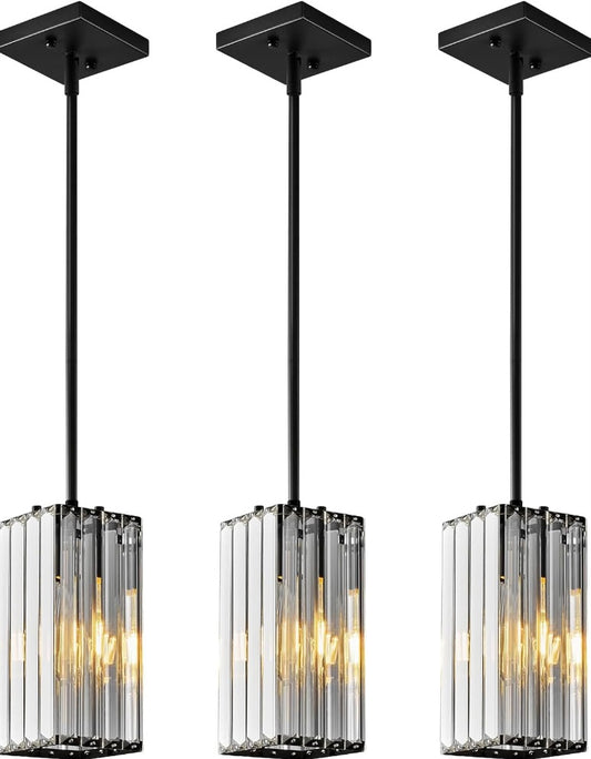 Retail Le$$ - Crystal black pendant light set