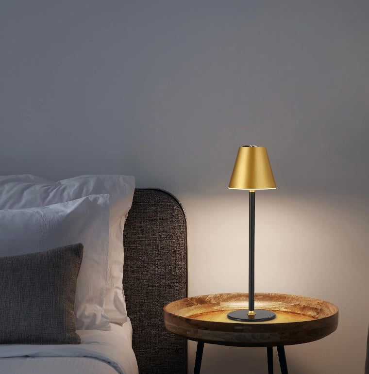 Retail Le$$ - Gold LED cordless lamps