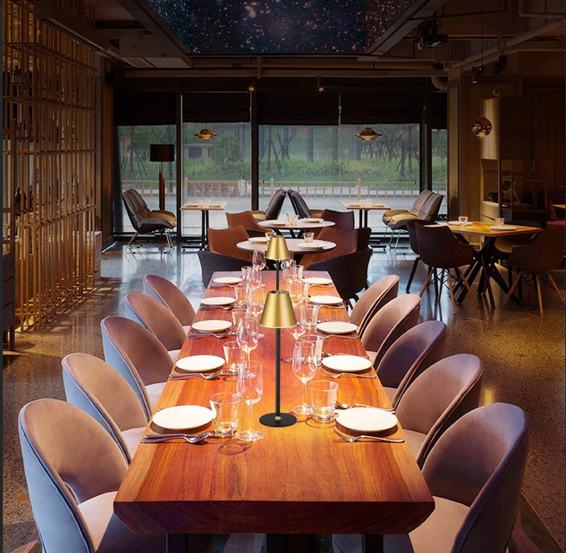 Retail Le$$ - Gold LED cordless lamps