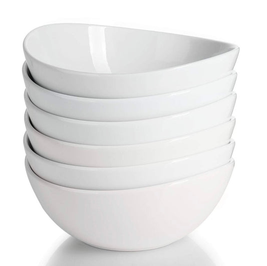 Retail Le$$ - White porcelain bowl set