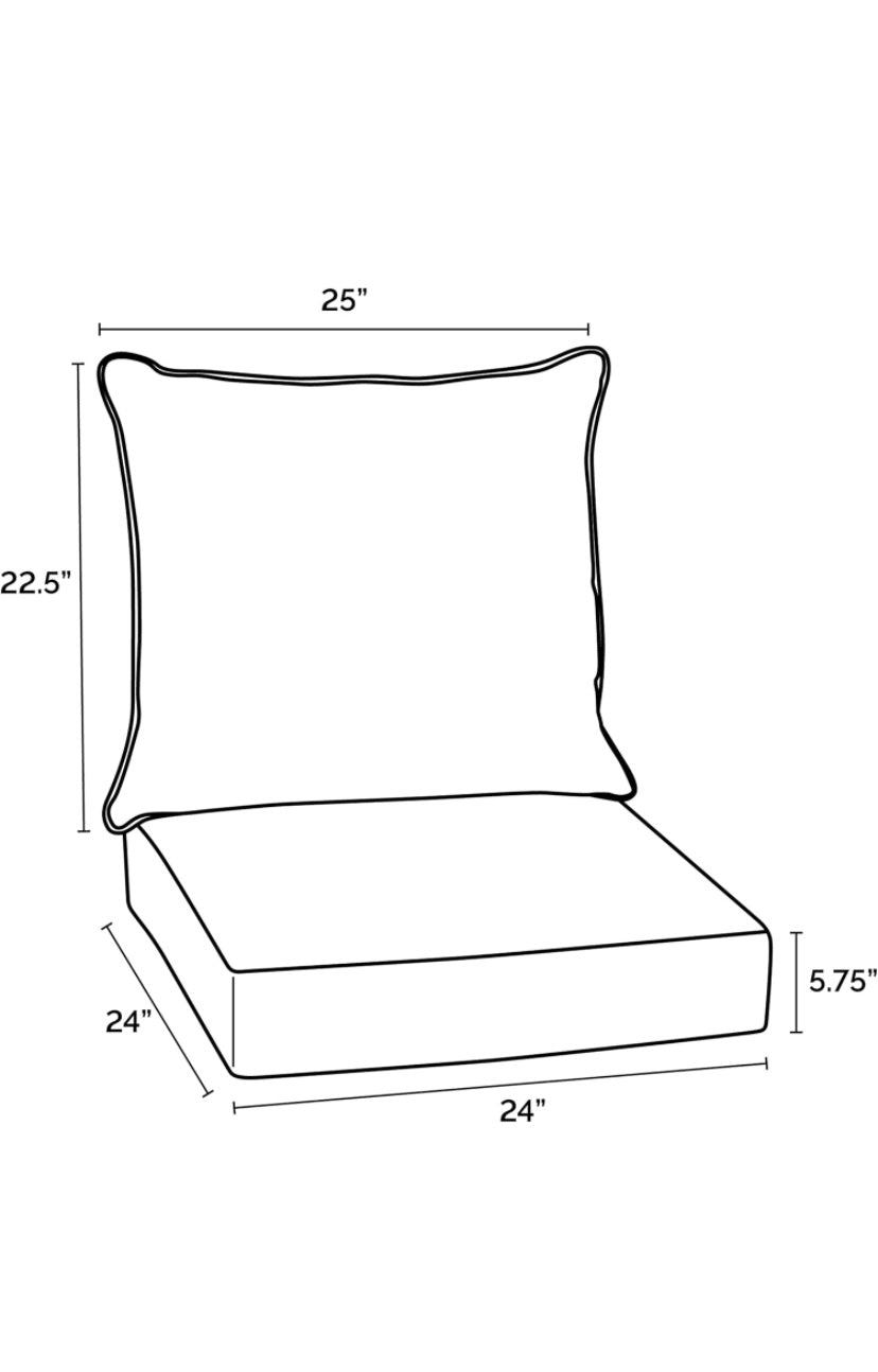 Retail Le$$ - Black white pillow cushion set