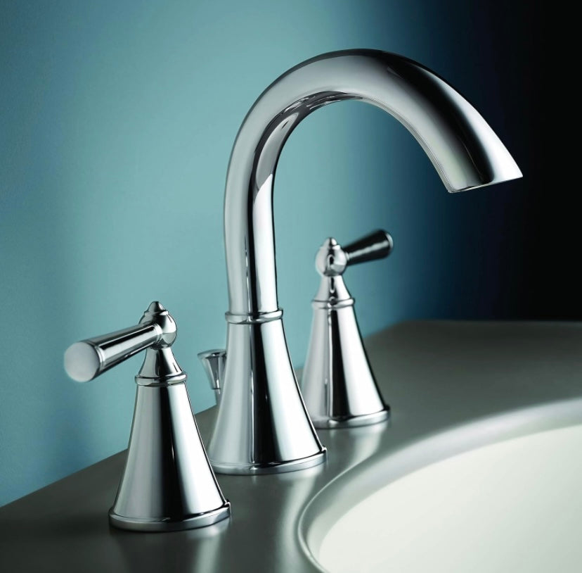 Retail Le$$ - Brushed nickel 3 hole faucet