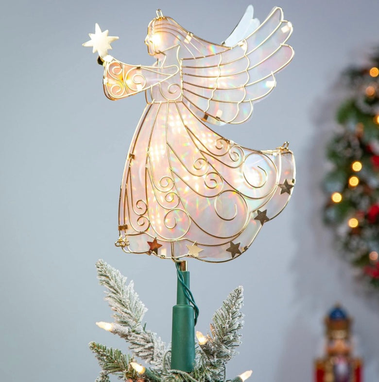 Metal Lighted Tree Topper