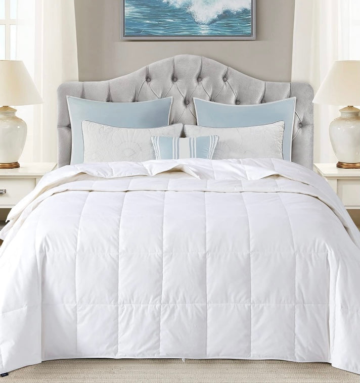 Retail Le$$ - White down twin comforter