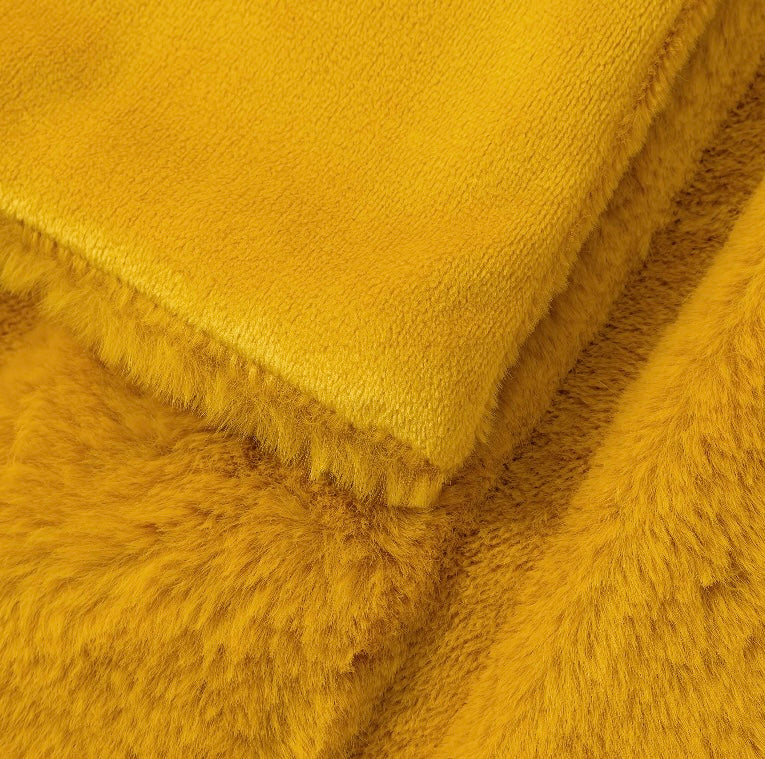 Cozy Faux Fur Throw