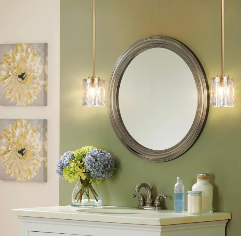 Retail Le$$-Gold-glass-pendant-light