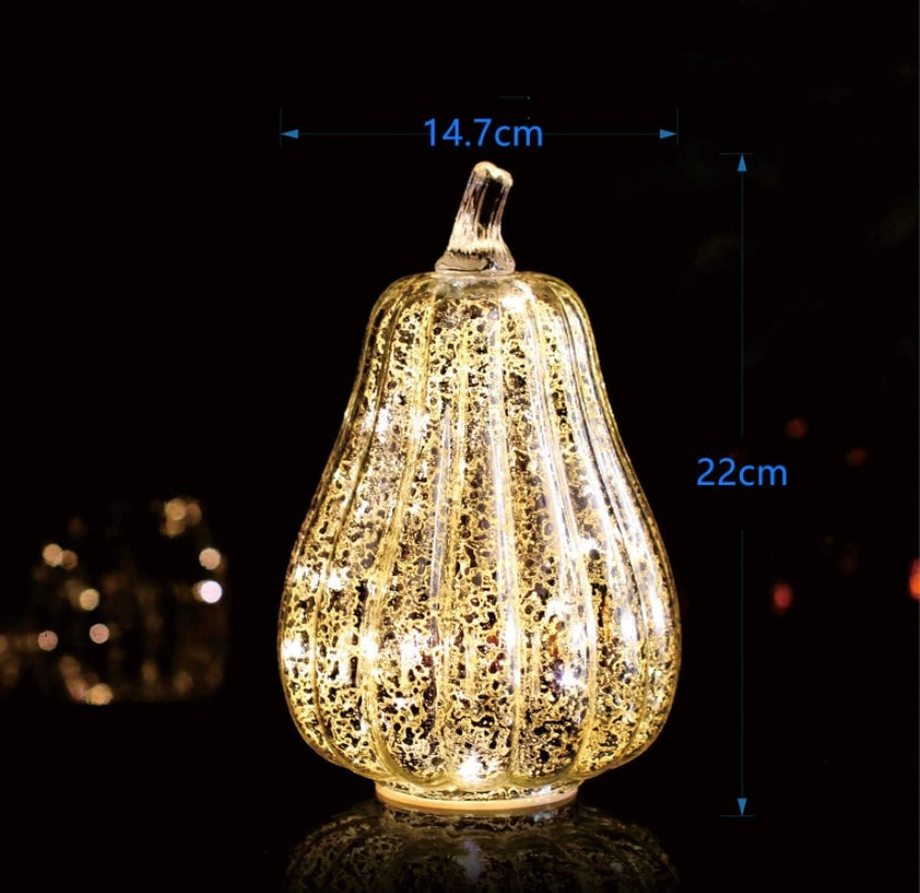 Retail Le$$ - Gold lighted pumpkin