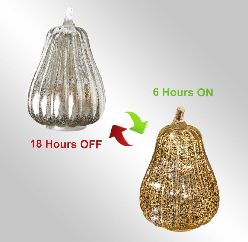 Retail Le$$ - Gold lighted pumpkin