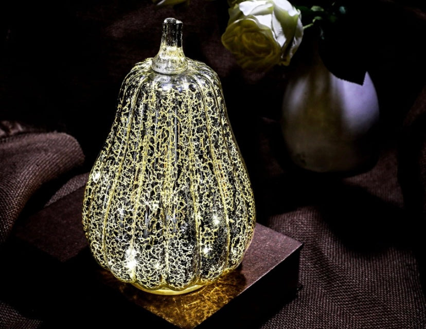 Retail Le$$ - Gold lighted pumpkin