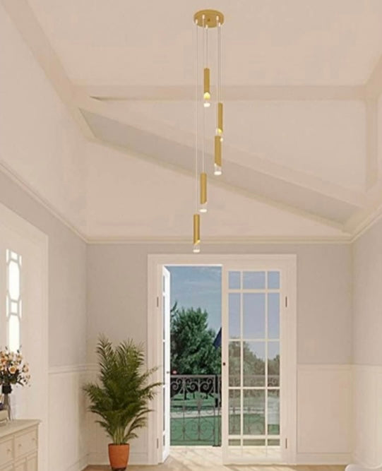 Retail Le$$-Gold-5 light-pendant-light