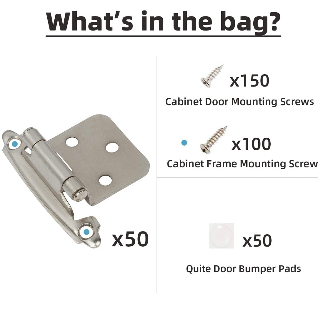Charnières pour armoires DecoBasics
