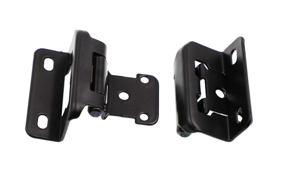 Retail Le$$ - Black 1/2 inch cabinet hinges