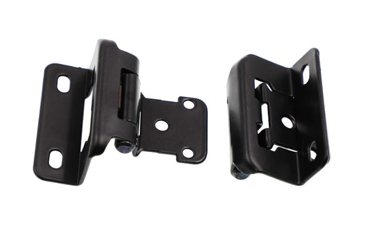 Retail Le$$ - Black 1/2 inch cabinet hinges