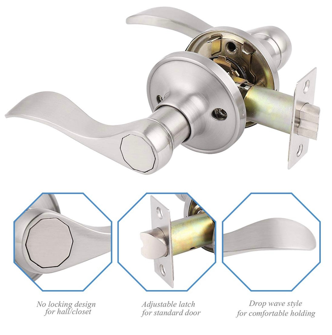 Leviers de porte de passage Gobrico