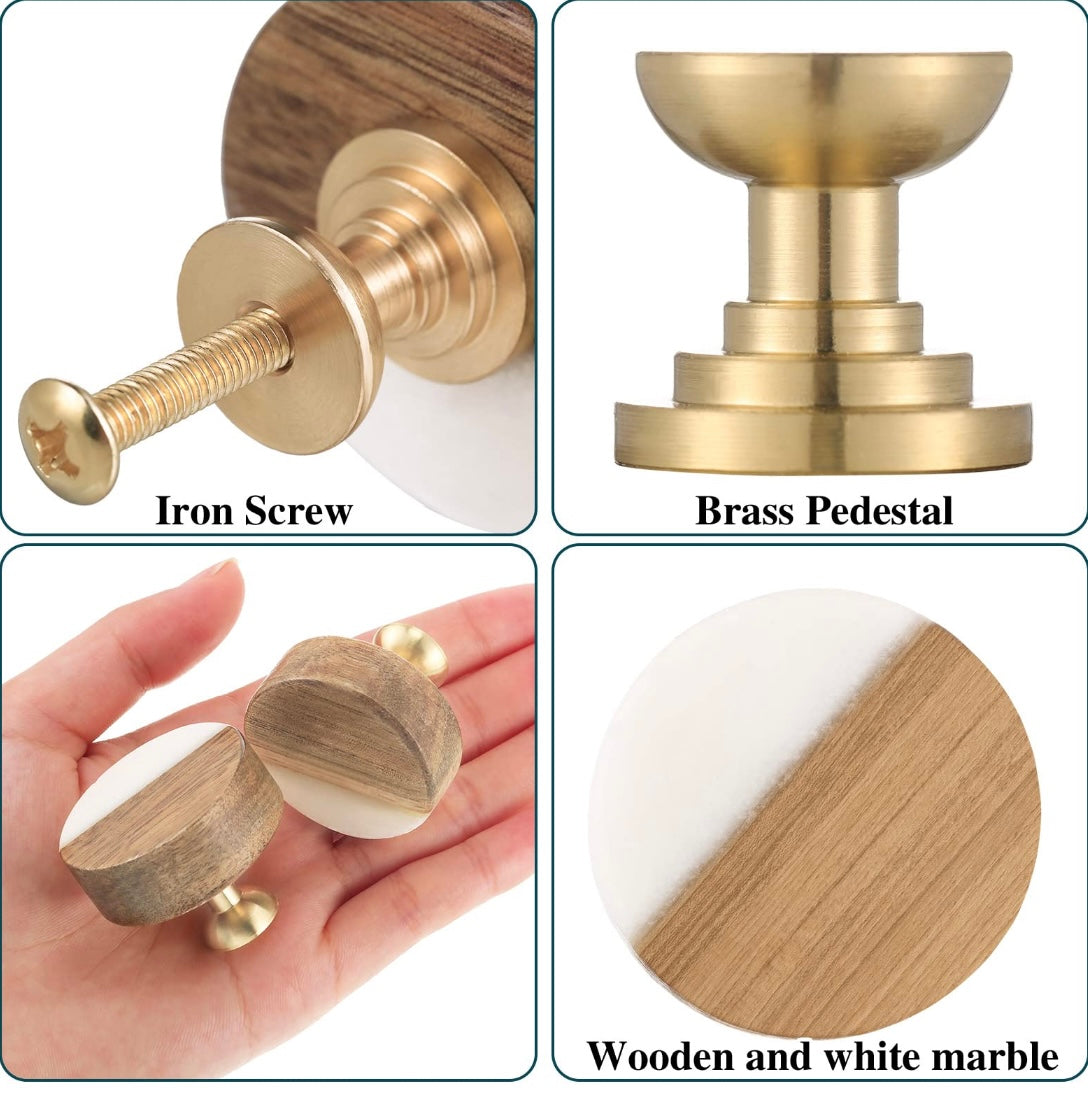 Marble and Stone Cabinet Knobs