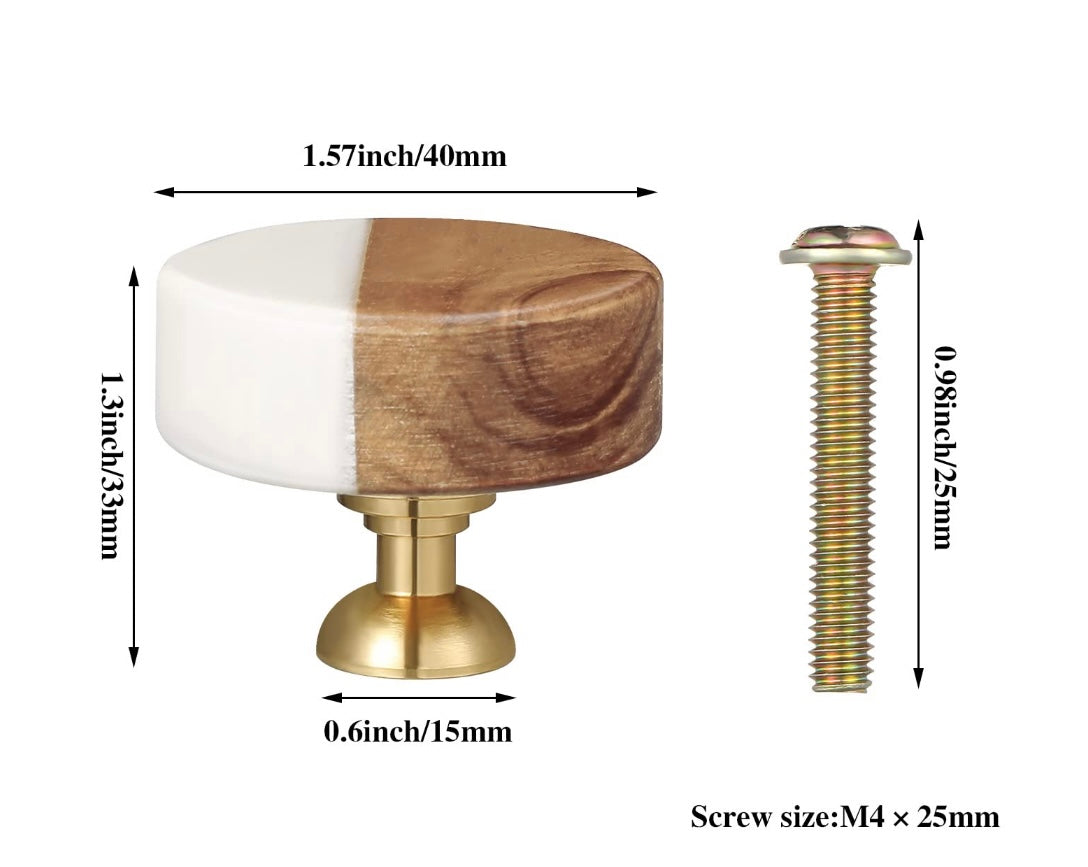 Marble and Stone Cabinet Knobs