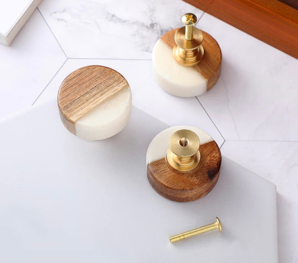Marble and Stone Cabinet Knobs