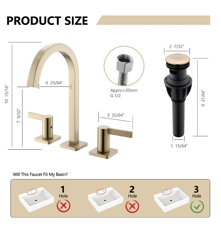 Retail Le$$ - Polished Brass bathroom faucet