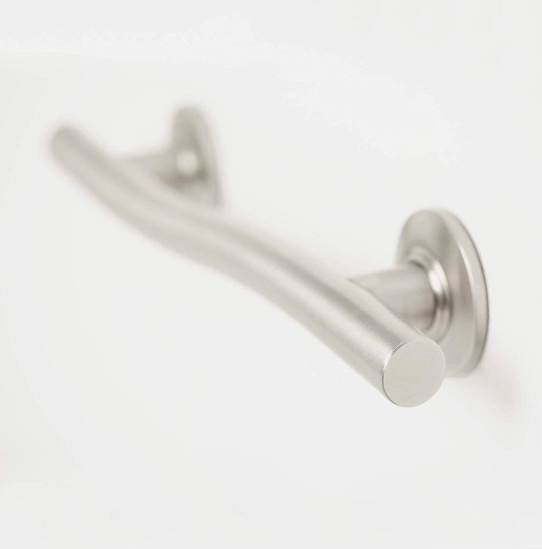 Retail Le$$-Brushed-nickel-wave grab-bar