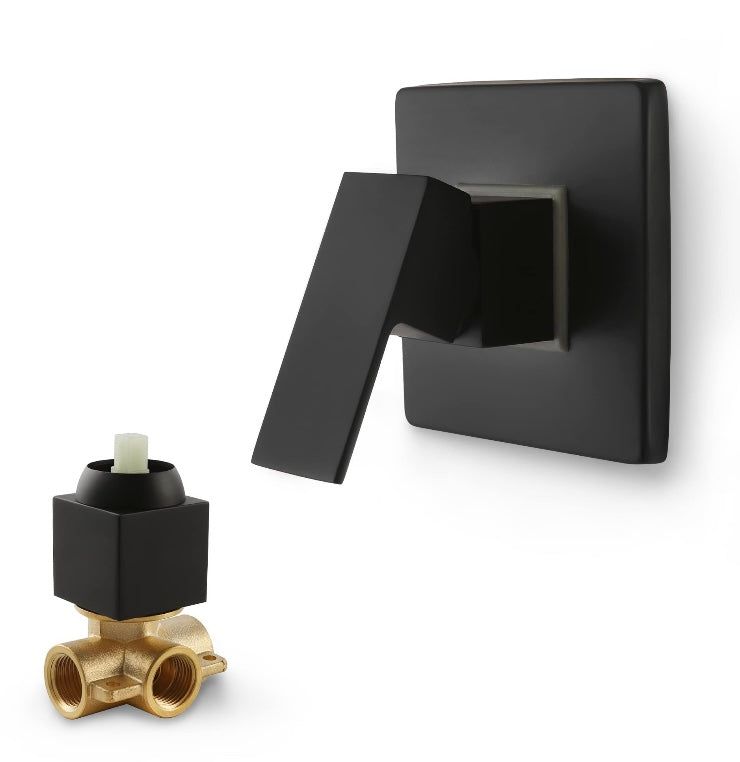 Retail Le$$ - Black all shower tub hardware with valve