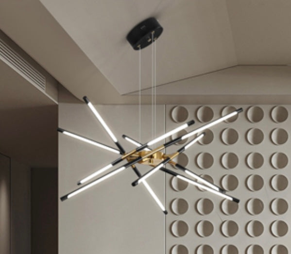 Retail Le$$-Black-white-acrylic-light-fixture