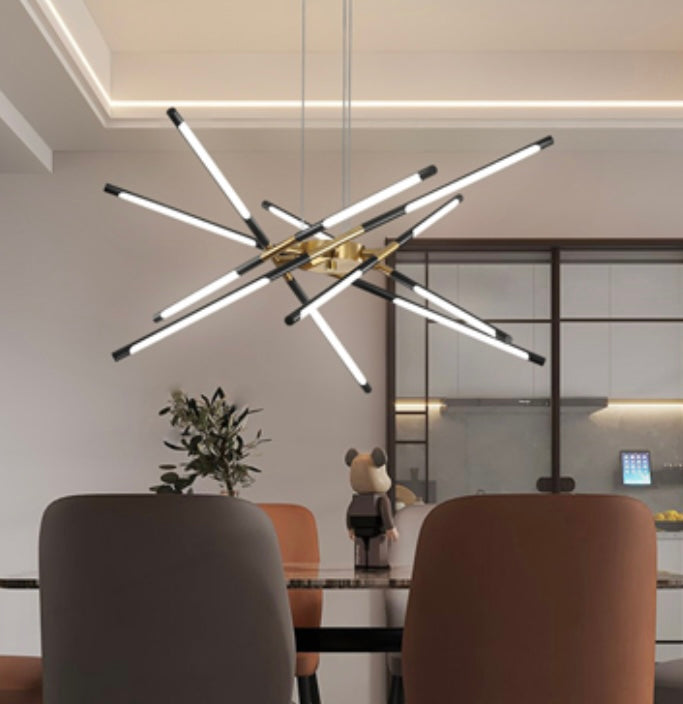 Retail Le$$-Black-white-acrylic-light-fixture