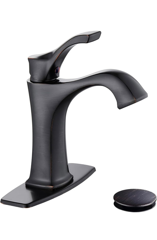 Retail Le$$ - Black single oil rubbed bronze faucet