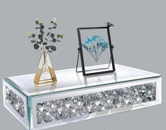 Retail Le$$ - Mirrored glass shelf