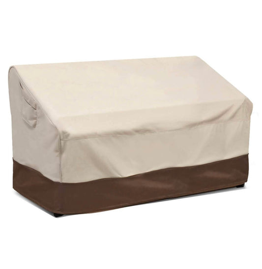 Retail Le$$ - beige brown loveseat cover