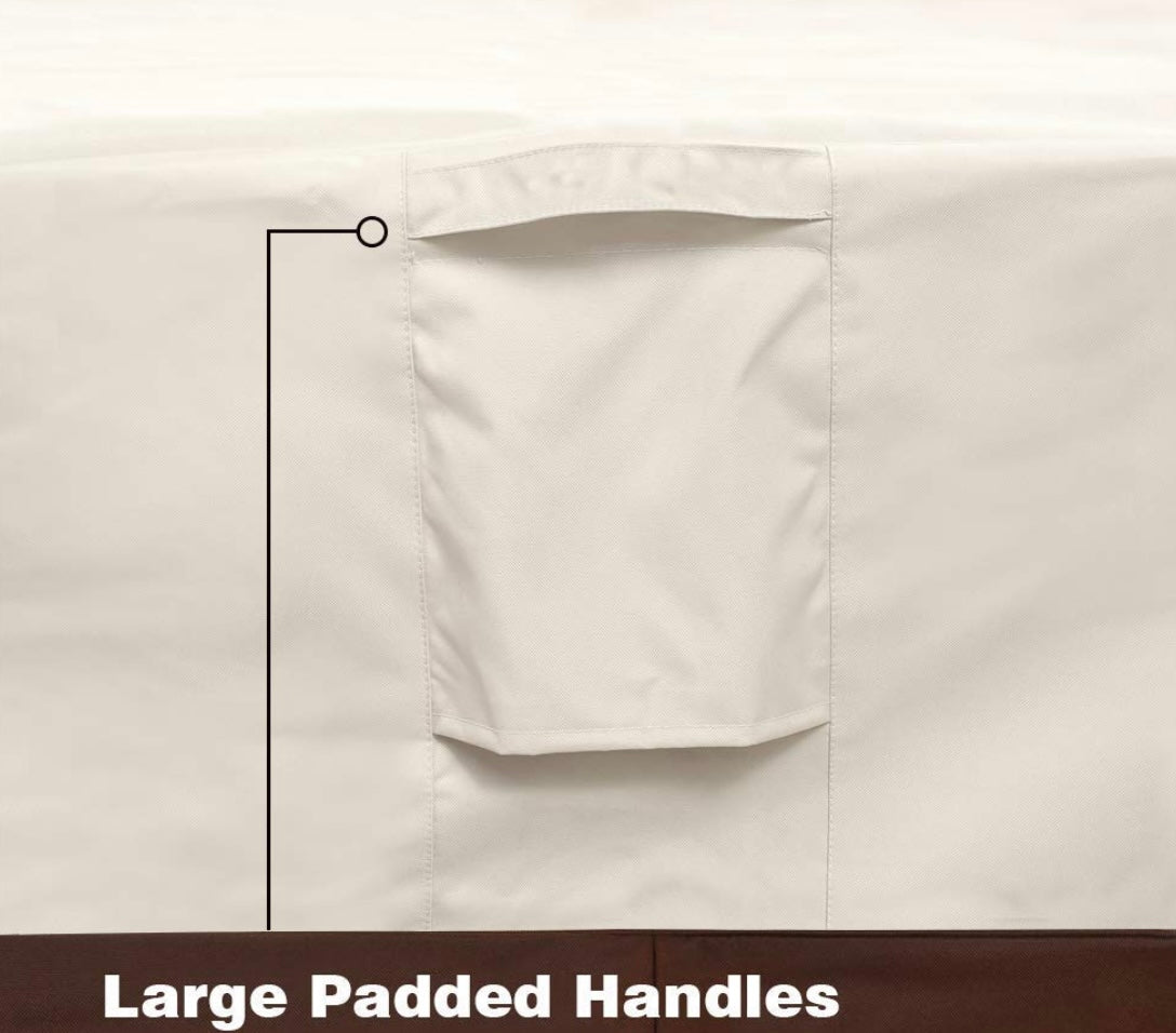 Retail Le$$ - beige brown loveseat cover