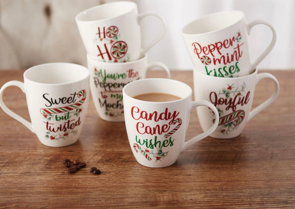 Pfaltzgraff Christmas Coffee Mugs